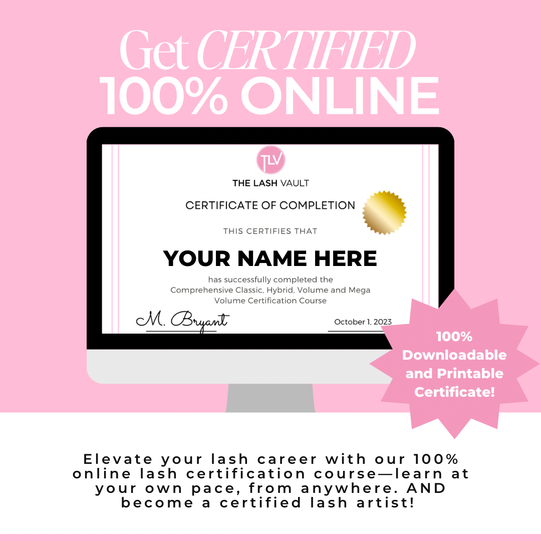Classic Lash Online Training